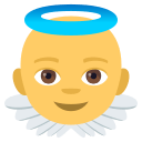 Download Baby Angel Emoji By Joypixels